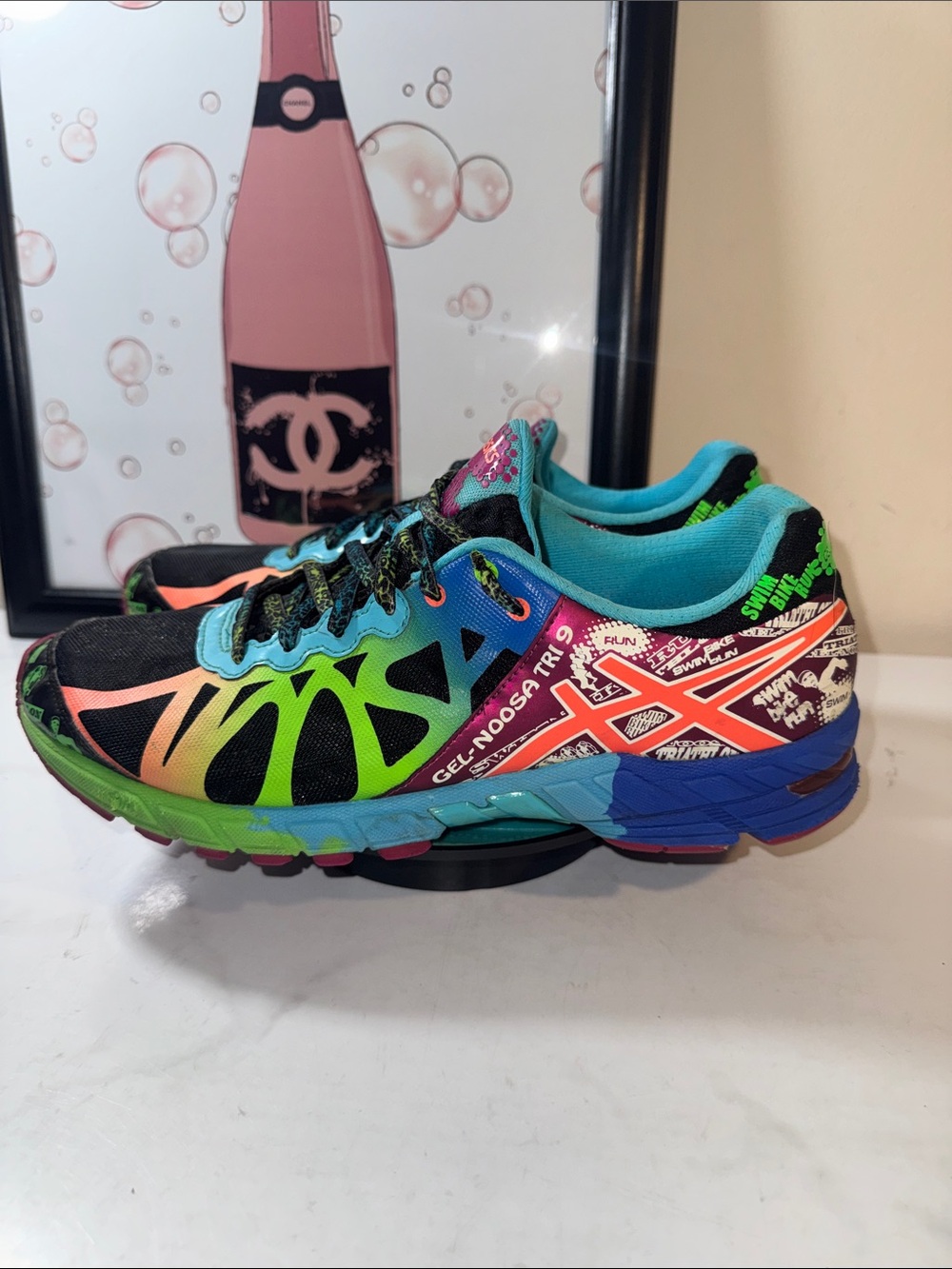 Asics Gel-Noosa Tri 9 Women’s Multicolor Running Sneakers - Size 11